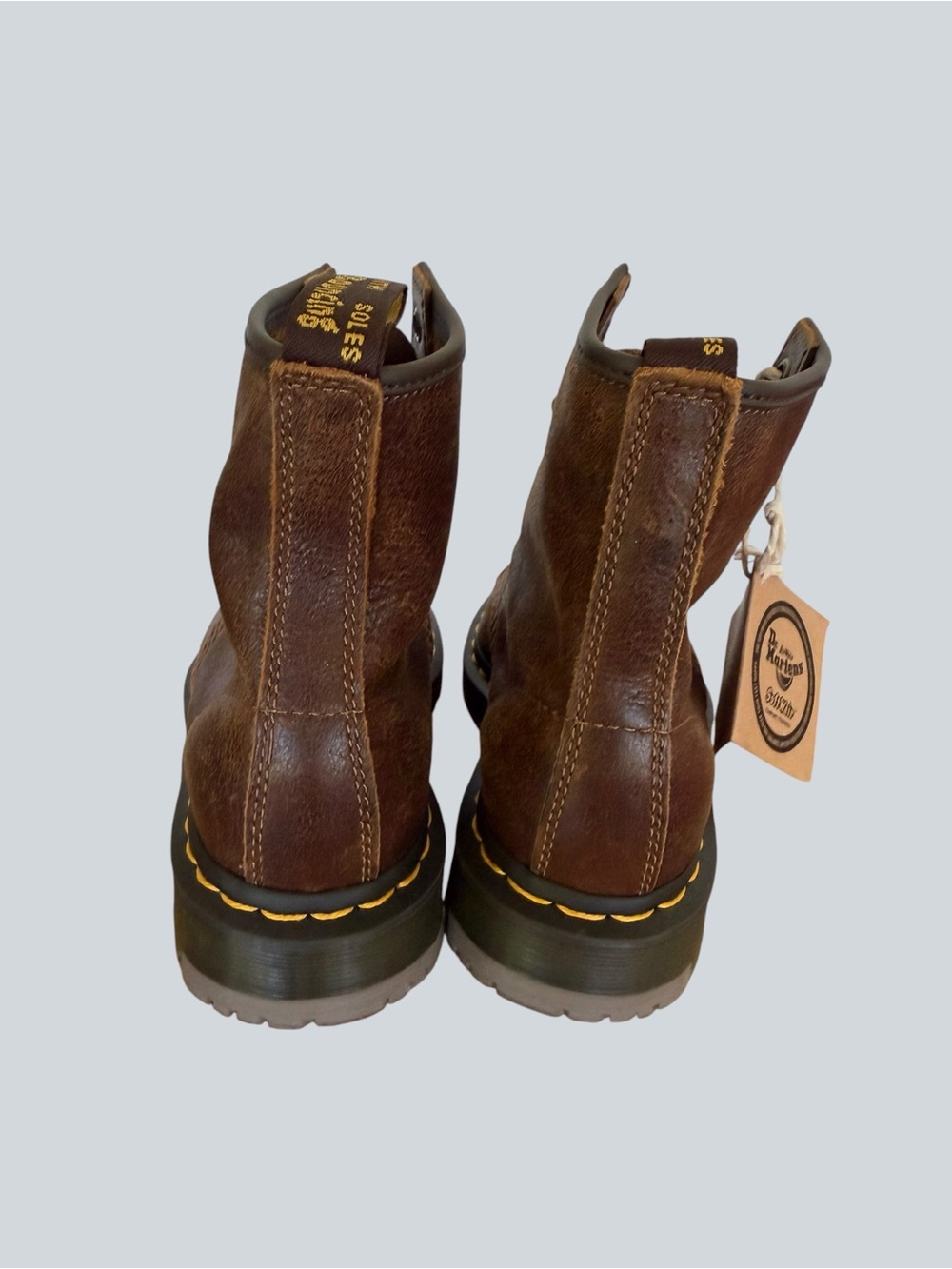 Dr. Martens NEW Unisex 1460 SR Brown Lace Up Boot Size 6 or 4 #267020 - Picture 4 of 9